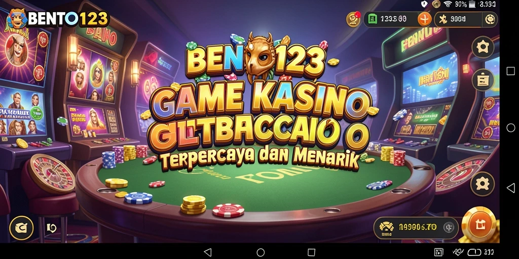 Screenshot BENTO123 menampilkan pengalaman bermain Kasino yang mengasyikkan.