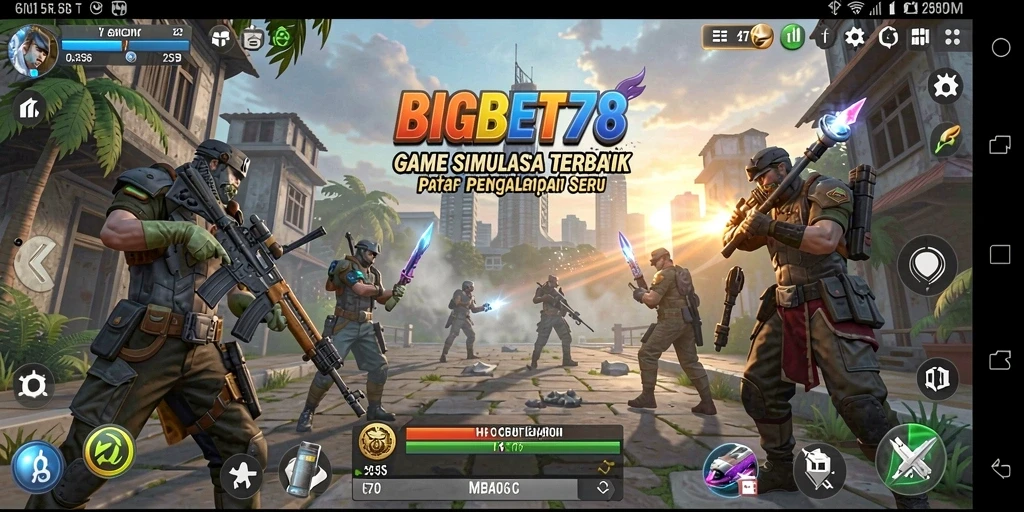 Tampilan menakjubkan dalam gameplay BIGBET78 yang mendebarkan.