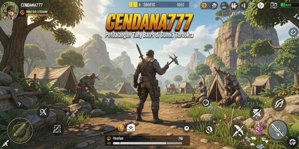 Tampilan gameplay CENDANA777 di dunia terbuka yang mengesankan.