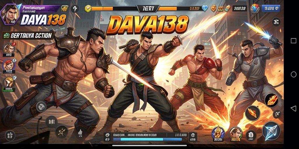 Tampilan aksi seru dalam gameplay DAYA138 yang memukau.