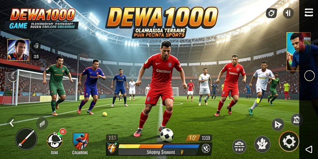 Tampilan gameplay menarik dari DEWA1000 yang penuh aksi.