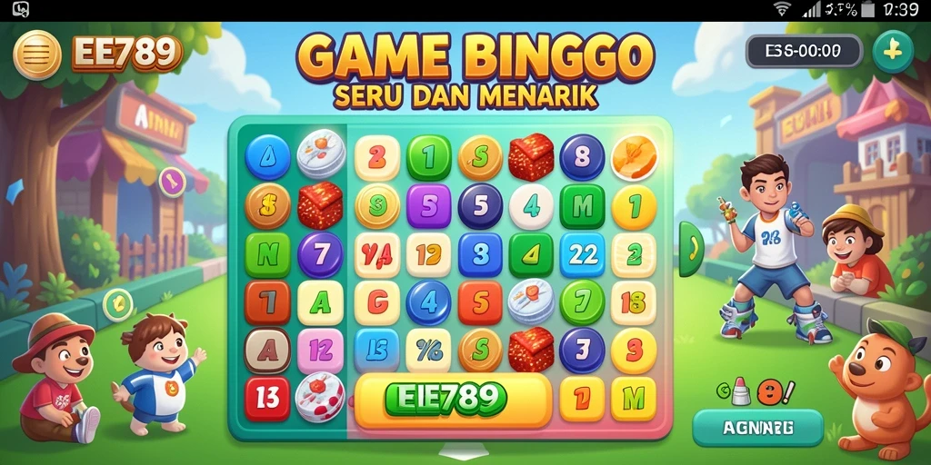 Screenshot gameplay Bingo yang menyenangkan dan interaktif dari EE789.