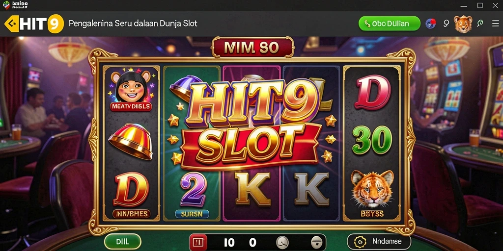 Tampilan gameplay HIT9 yang menarik dan penuh warna.