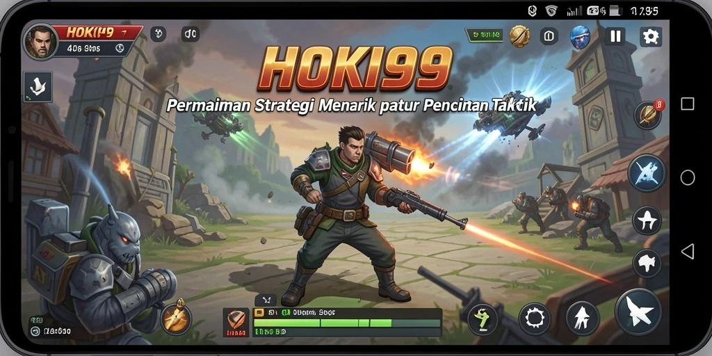 Tampilan gameplay menarik dalam HOKI99 dengan pertempuran strategis.