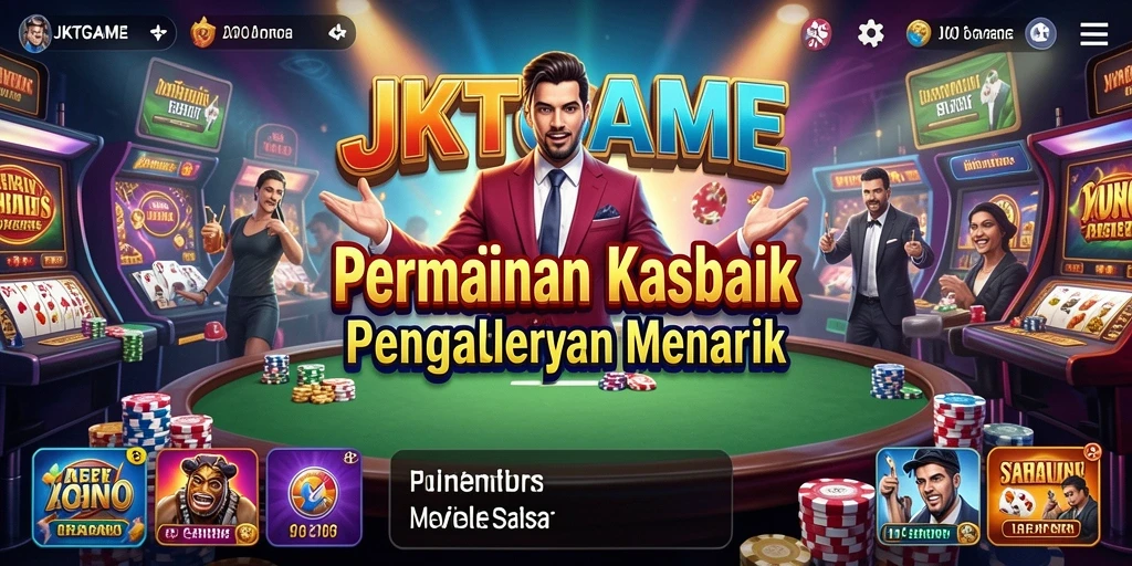 Tampilan gameplay menarik JKTGAME dalam aksi kasino yang seru.