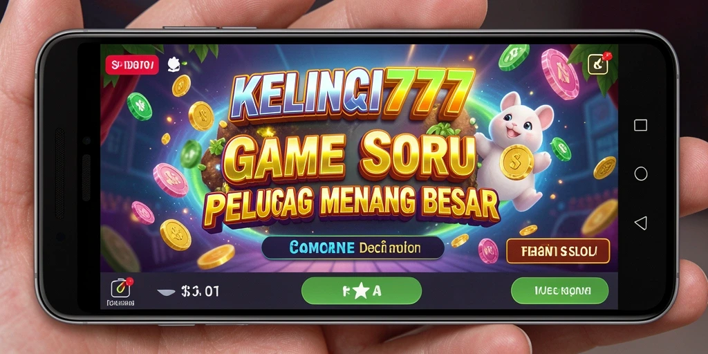 Tampilan menarik dari game slot KELINCI777 yang penuh warna.
