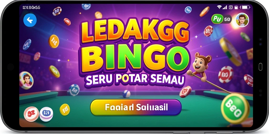 Tangkapan layar gameplay seru LEDAKGG yang menarik dan penuh warna.