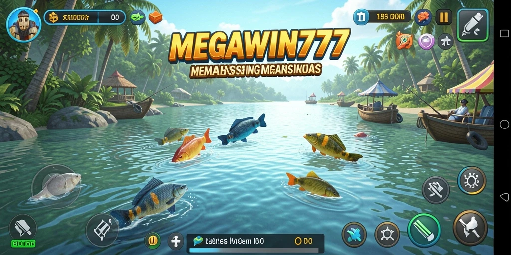 Tangkapan ikan yang mengasyikkan dalam MEGAWIN777 dengan suasana permainan yang mendebarkan.