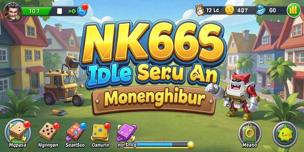 Gameplay NK666 menunjukkan kemajuan permainan yang menarik dan karakter yang beragam.