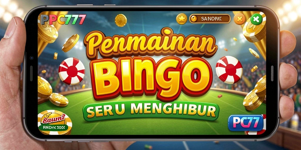 Screenshot gameplay seru dari PC777 yang menunjukkan keseruan Bingo.