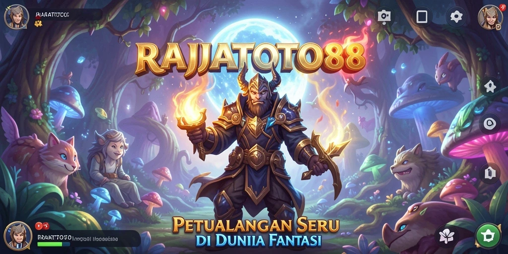 Tampilan gameplay petualangan di RAJATOTO88 yang mendebarkan.