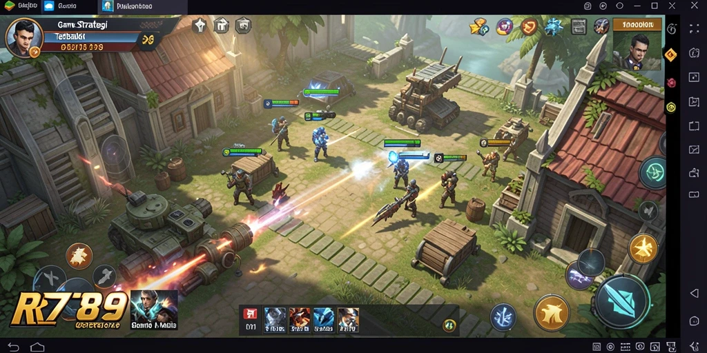 Tampilan gameplay menarik dari RR789 yang penuh keasikan.