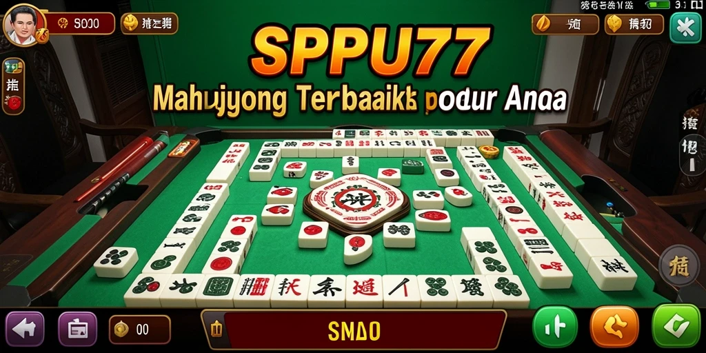 Tangkapan layar menunjukkan momen seru saat bermain Mahjong di SPBU77.