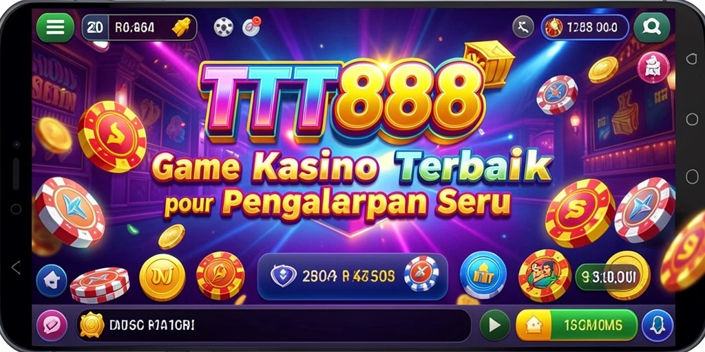 Screenshot gameplay seru TTT888 menampilkan aksi menarik di dunia Kasino.
