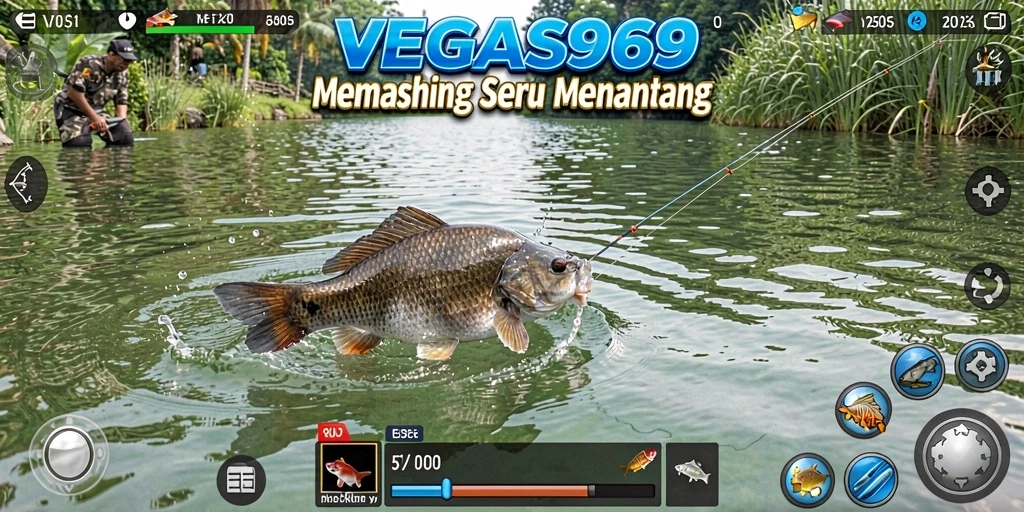 Tangkapan ikan besar dalam gameplay VEGAS969 yang menantang.