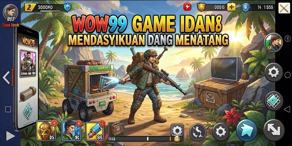 Tampilan gameplay WOW99 yang menarik dan penuh warna.